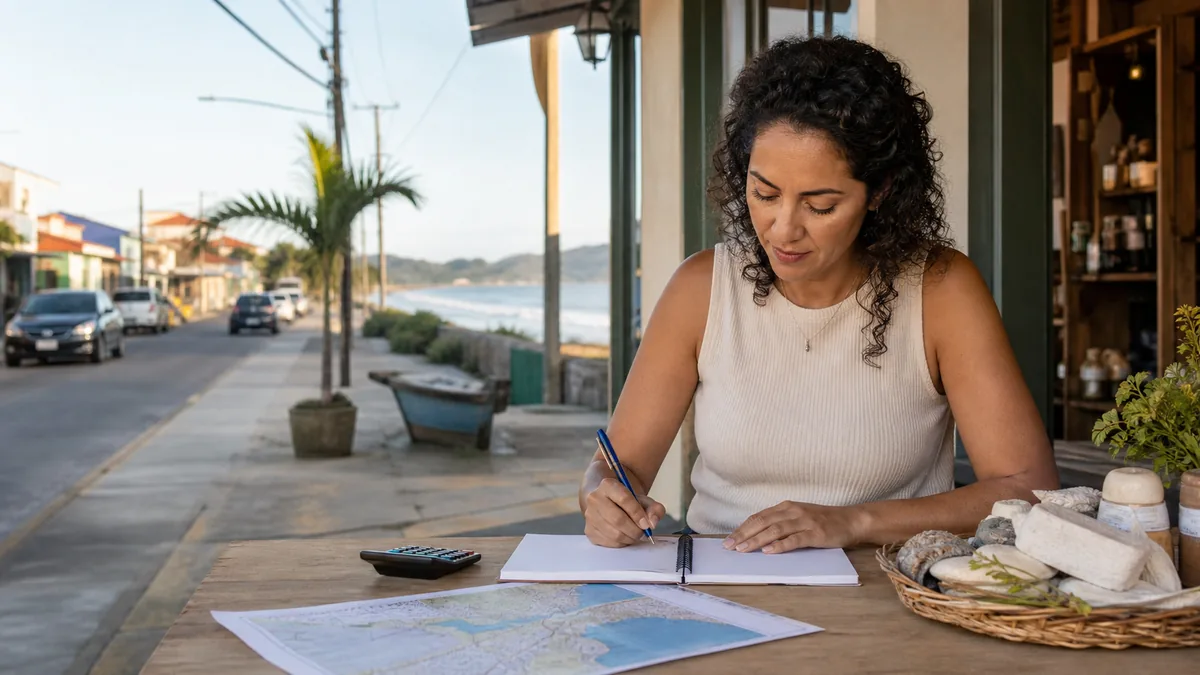 Empreendedora planeja novo negócio local em Itapoá