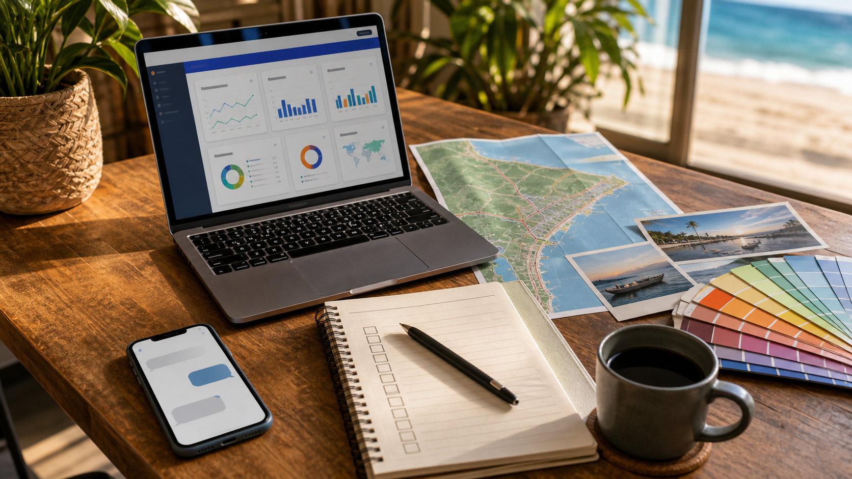 Planejamento de agência de marketing digital em Itapoá com canais e métricas