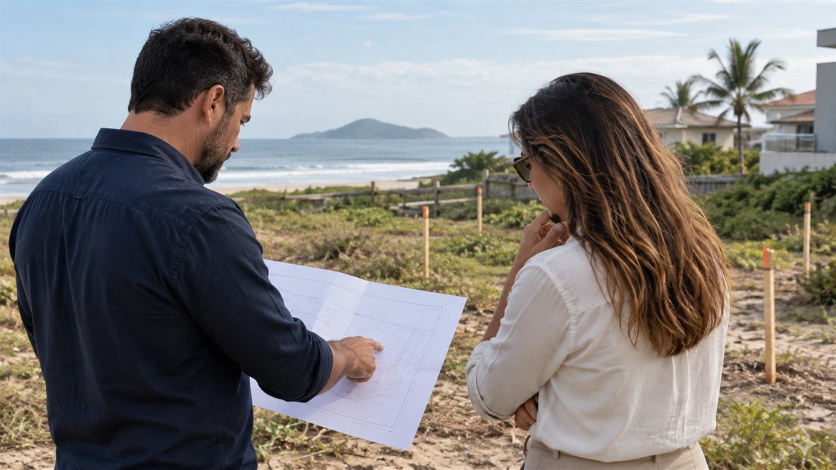 Cena editorial sobre como anunciar terrenos à venda em itapoá em Itapoá