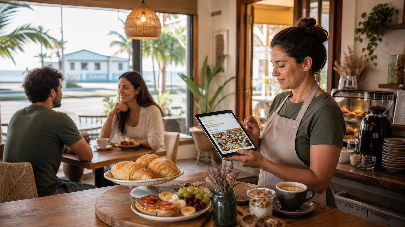 Cafeterias e casas de brunch em Itapoá com ambiente, avaliações e presença local