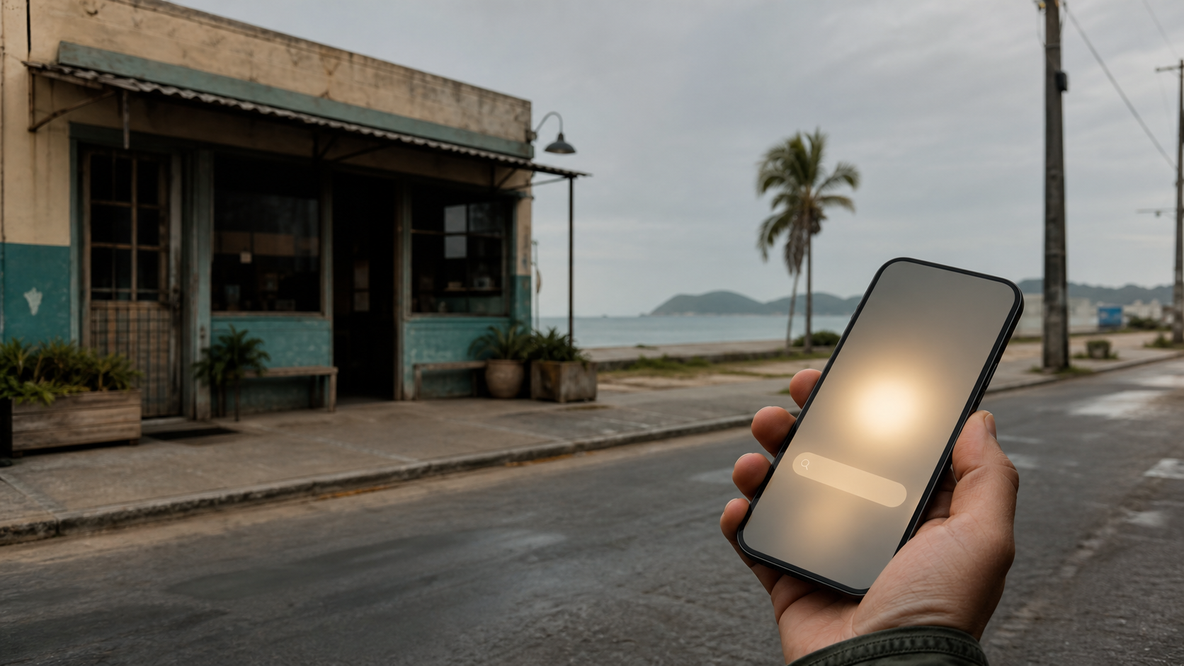 Cliente não achou empresa em Itapoá ao procurar endereço e serviço no celular