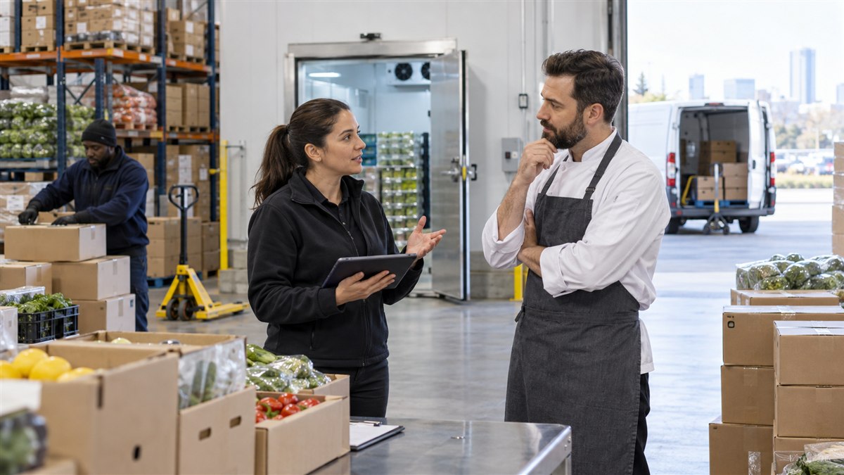 Cena editorial sobre como conseguir clientes para uma distribuidora de alimentos em itapoá em Itapoá