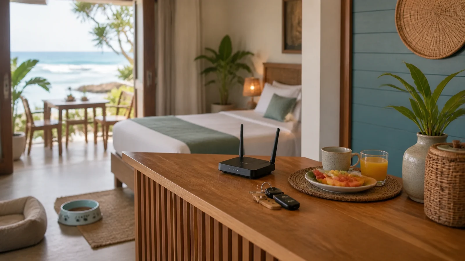 Comodidades do hotel no Google conferidas antes da reserva