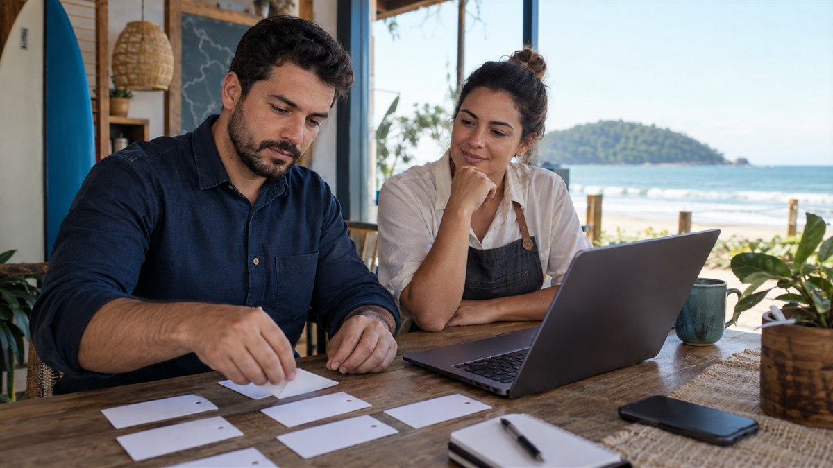 Cena editorial sobre quem configura google tag manager para empresas em itapoá em um negócio de Itapoá