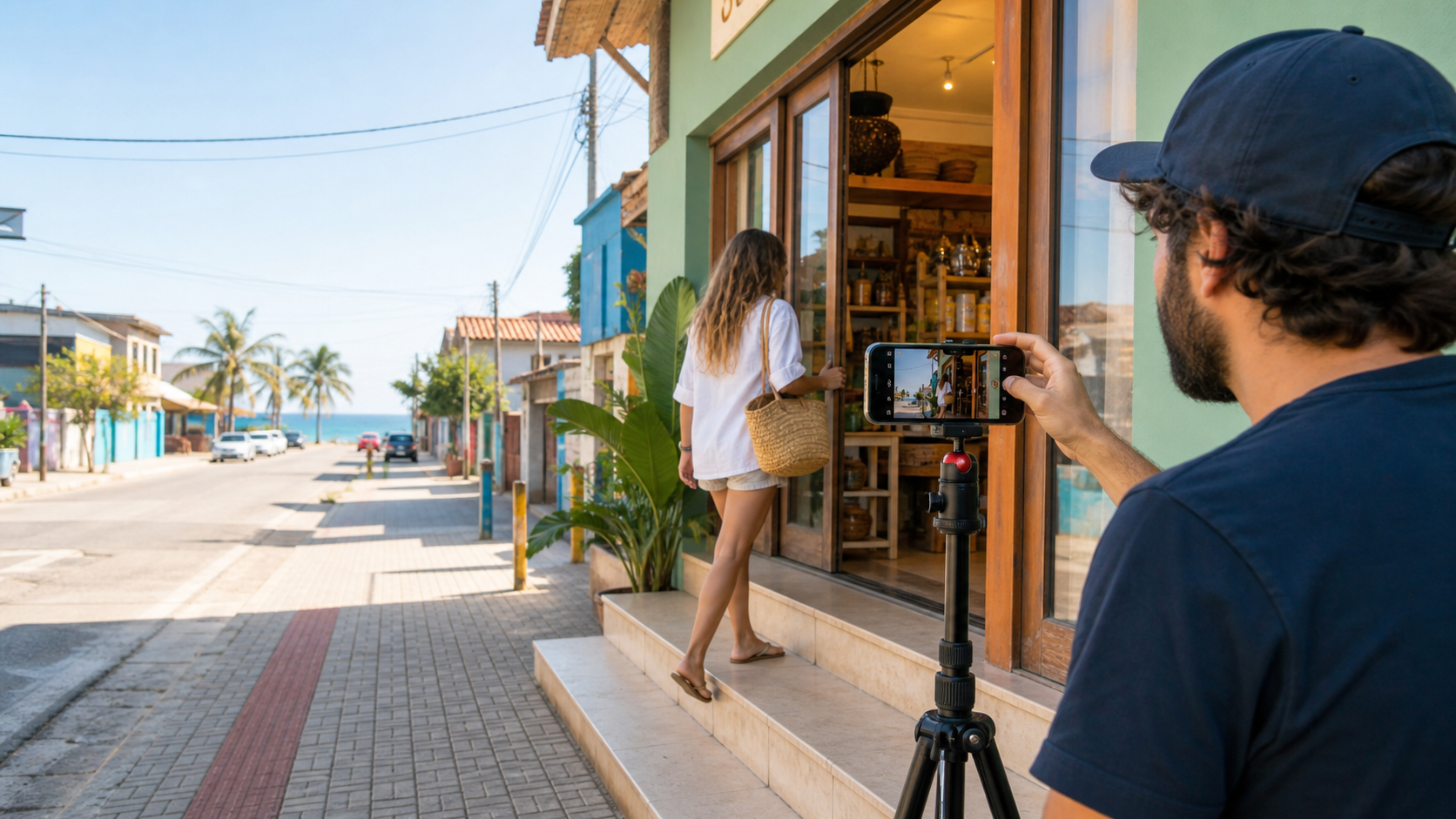 Marketing de conteúdo em Itapema do Norte com vídeo curto de uma experiência local