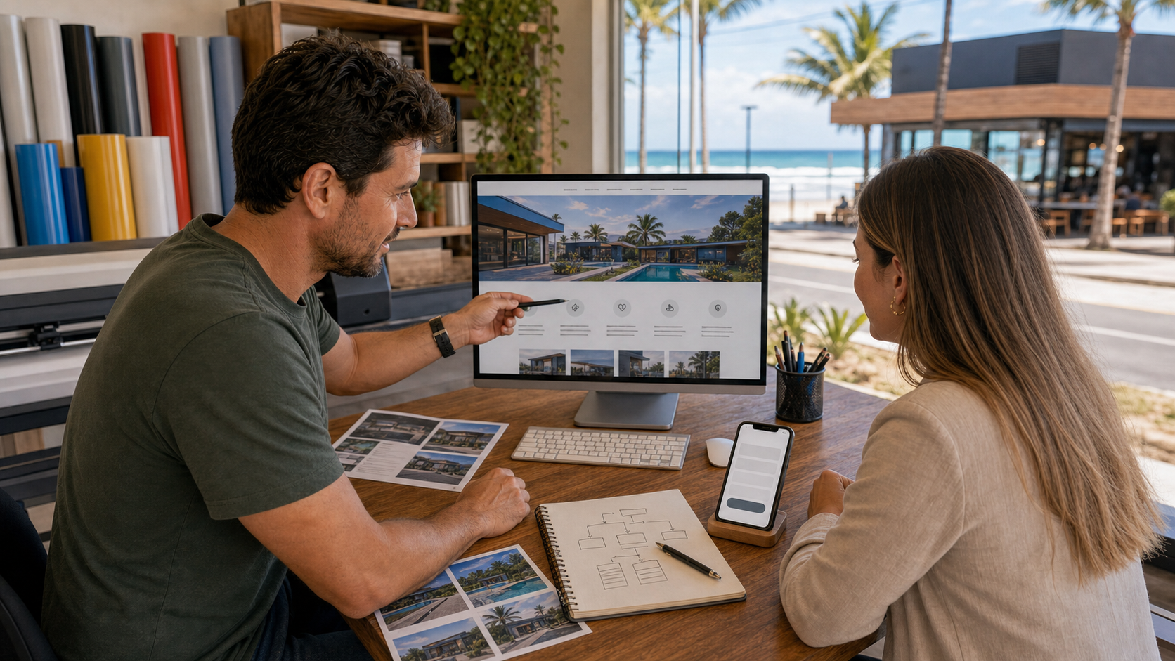 Criação de landing page em Itapoá para campanha com formulário e WhatsApp