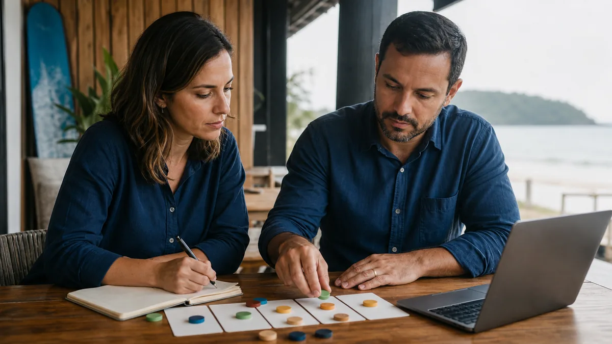 Como dividir orçamento entre redes sociais aplicado ao planejamento de uma empresa de Itapoá