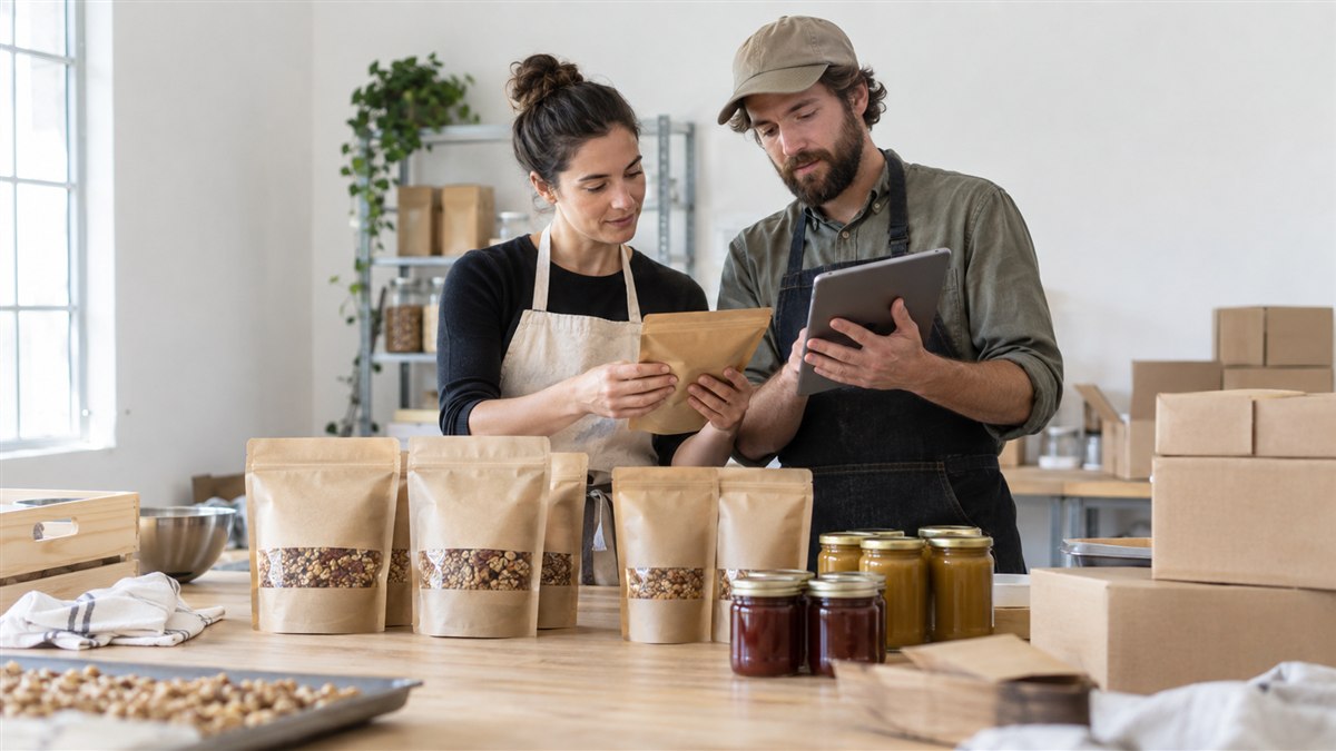 Cena editorial sobre como divulgar uma marca de alimentos local em itapoá em Itapoá