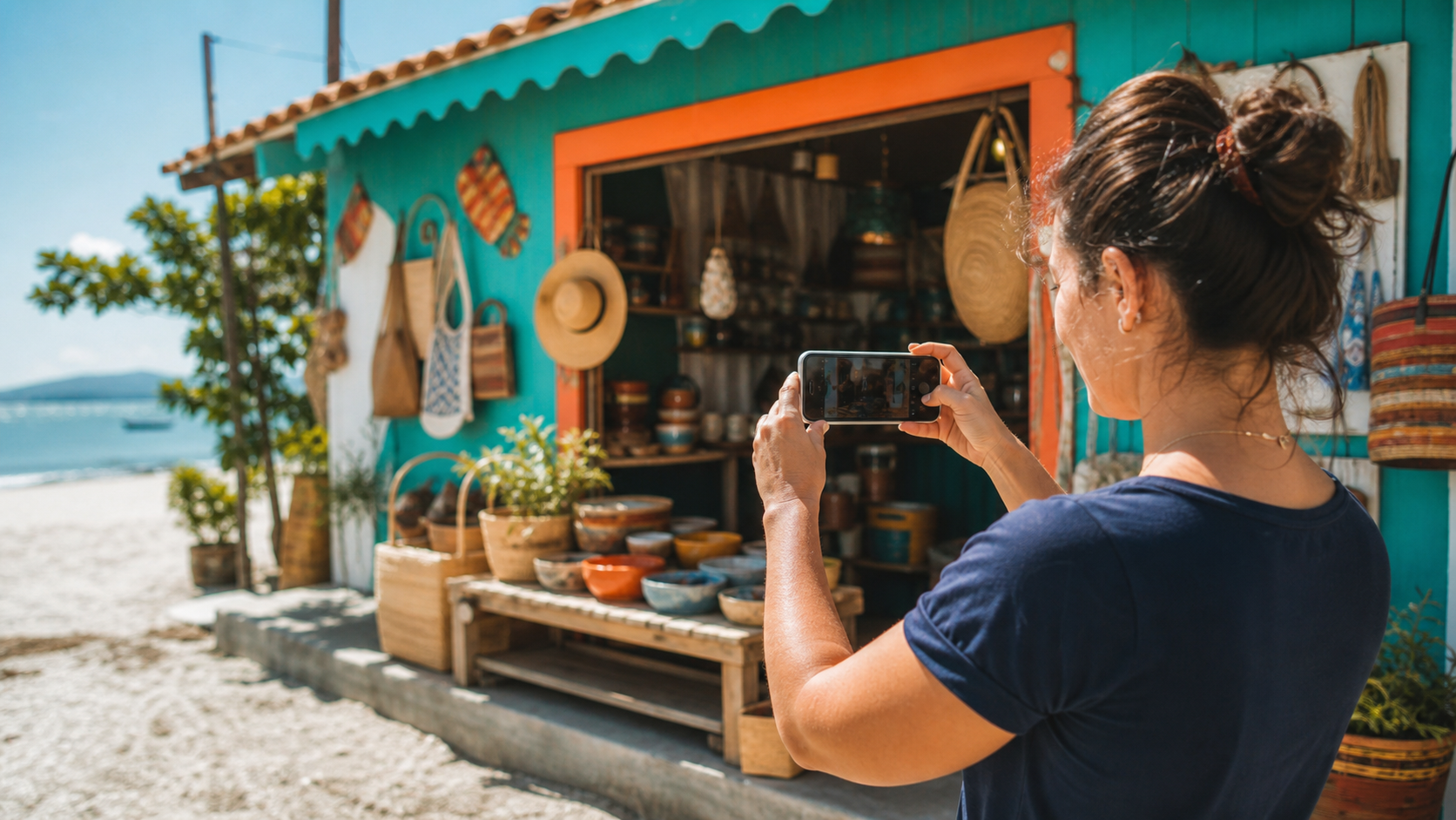 Fotos no Google em Itapoá feitas com celular para mostrar negócio local