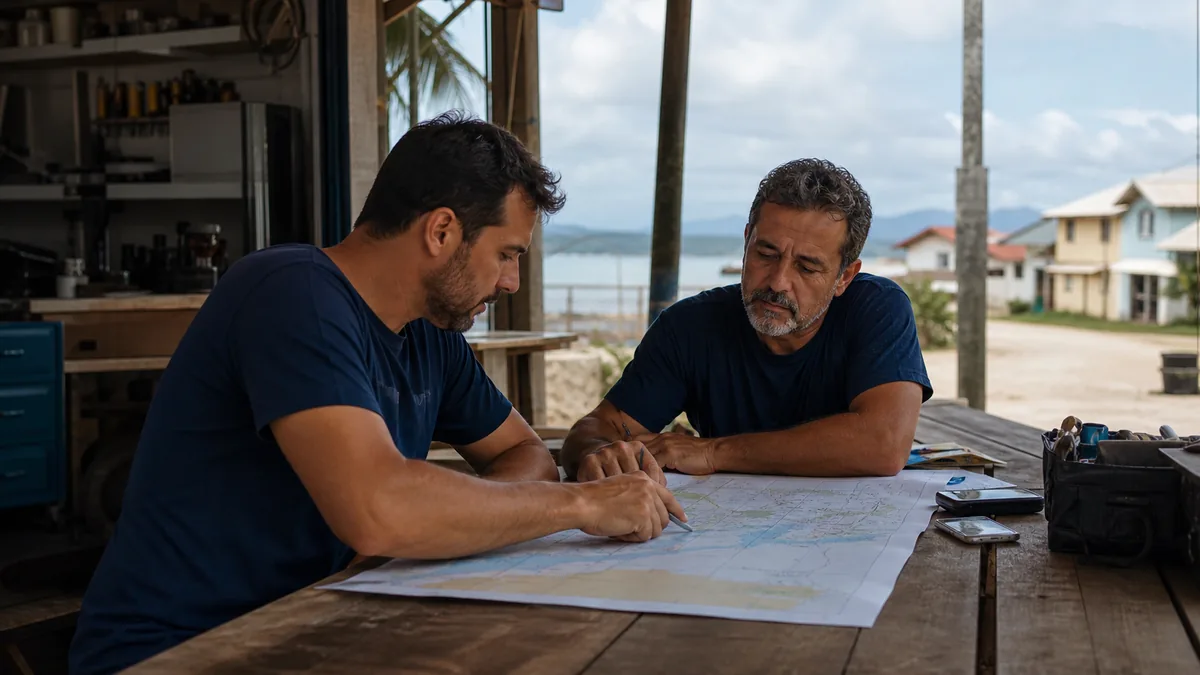 Cena editorial relacionada a gestor de tráfego para negócios locais em Itapoá