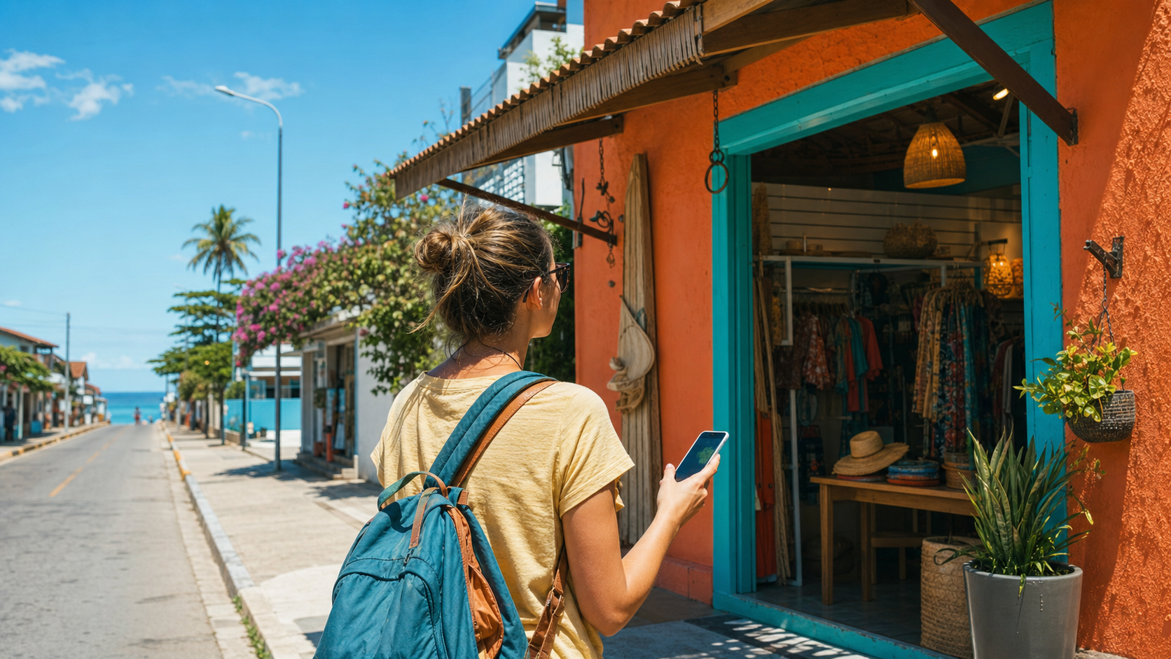 Google Maps em Itapoá ajudando cliente a confirmar endereço e negócio local