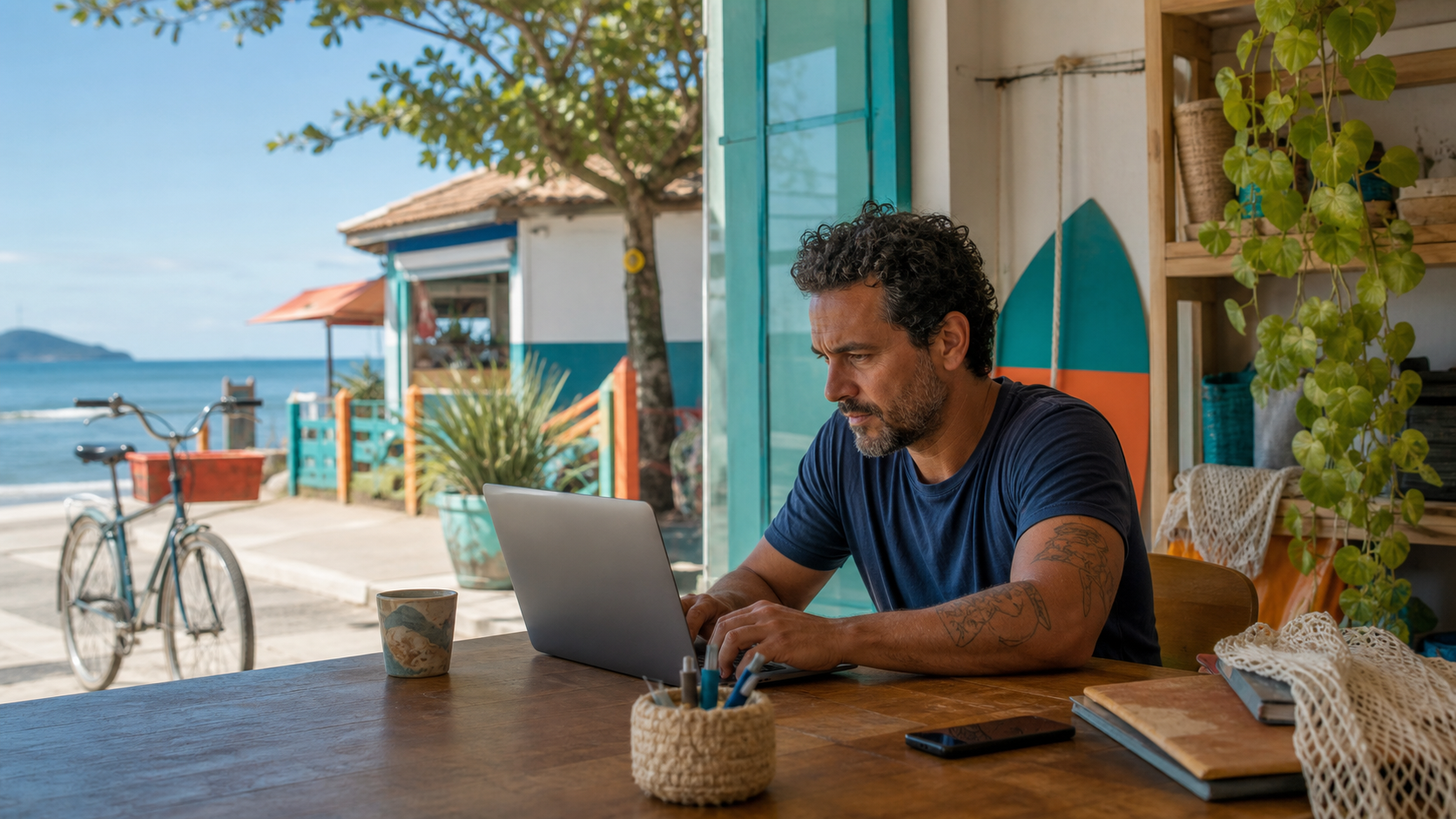 Google Sites em Itapoá criando página simples para negócio local