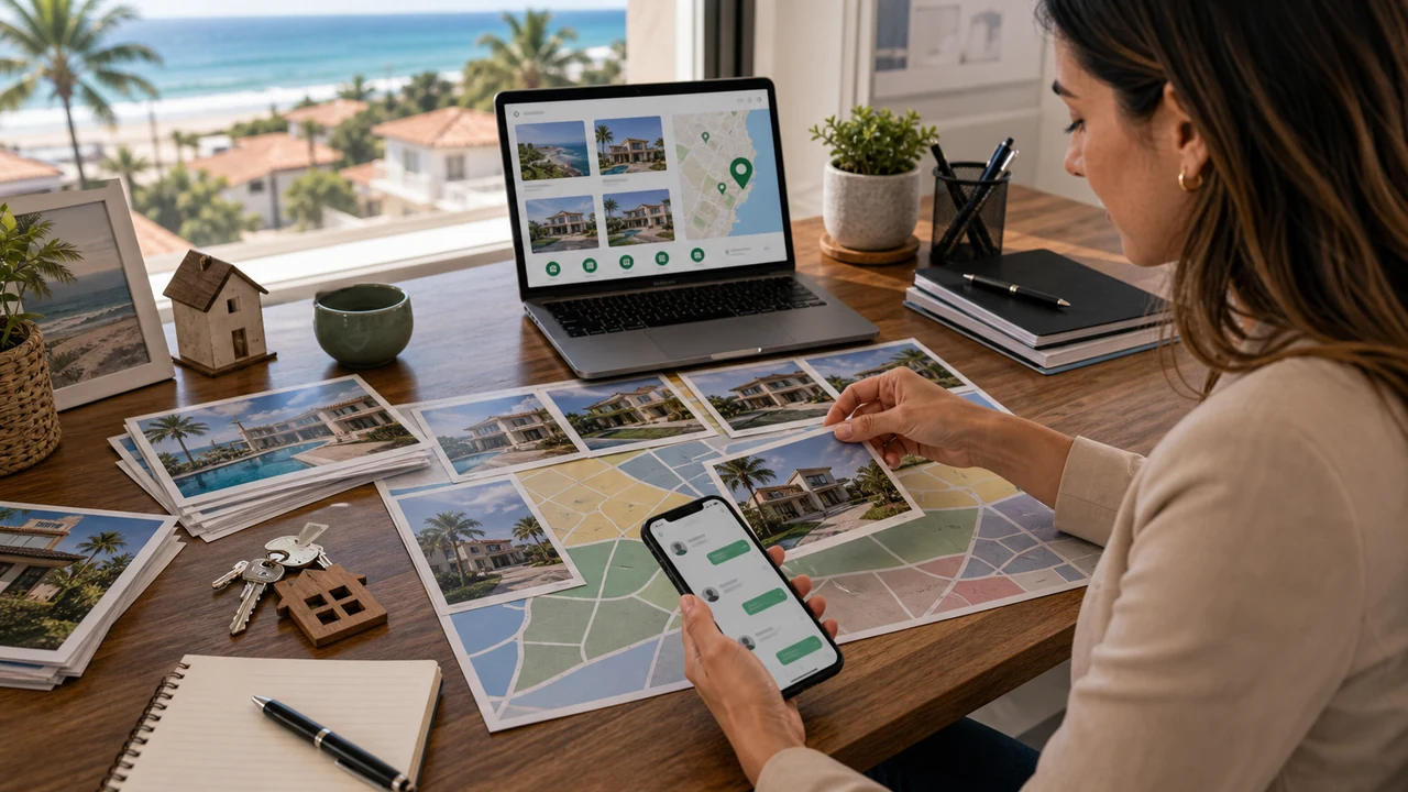 Ilustração complementar sobre imobiliária em Itapoá no Google