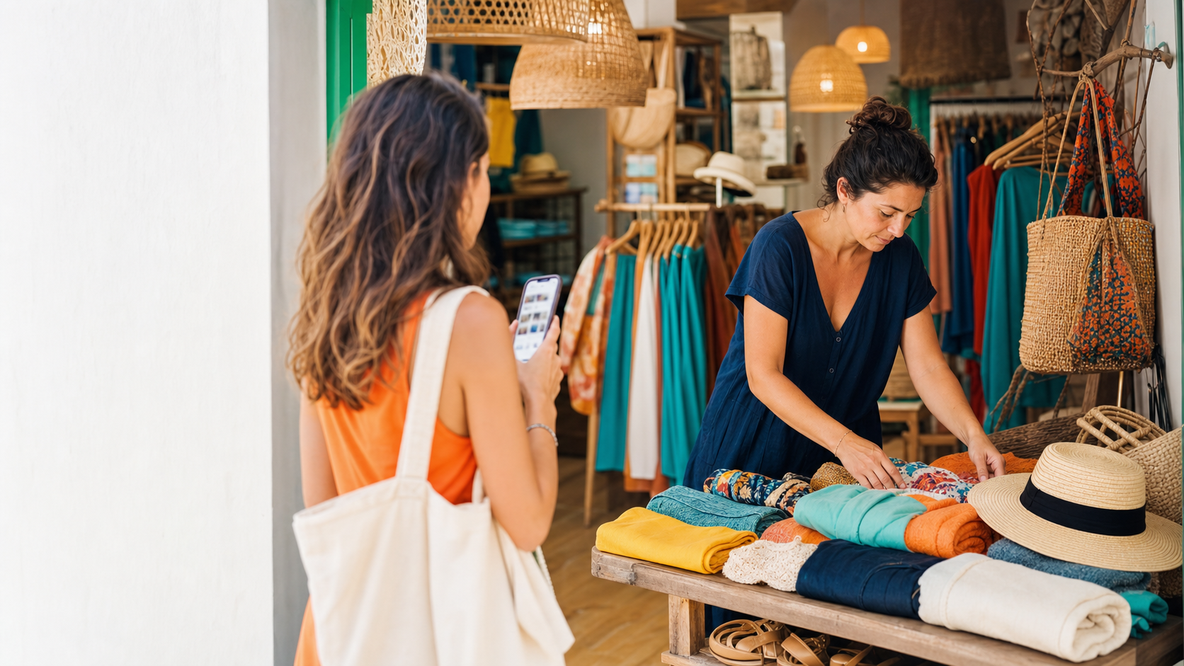 Instagram de loja em Itapoá apresentando produtos e caminho para o contato
