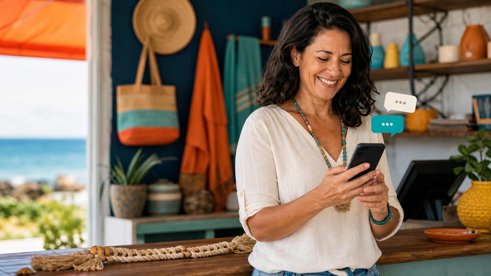 Anúncio em Itapoá levando cliente local para mensagens no WhatsApp