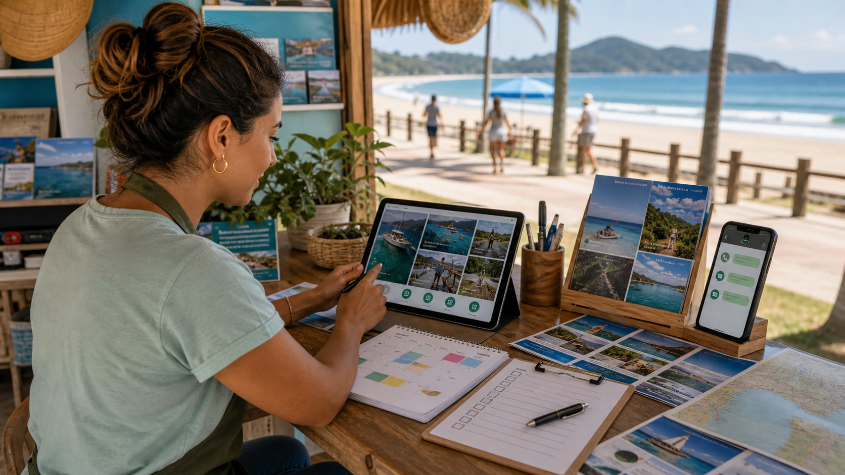 Agência organizando passeios e turismo em Itapoá com pacotes online