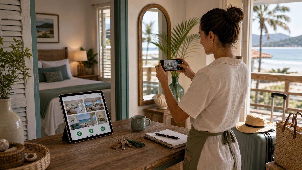 Hospedagem em Itapoá com site, Perfil da Empresa e WhatsApp para reserva direta