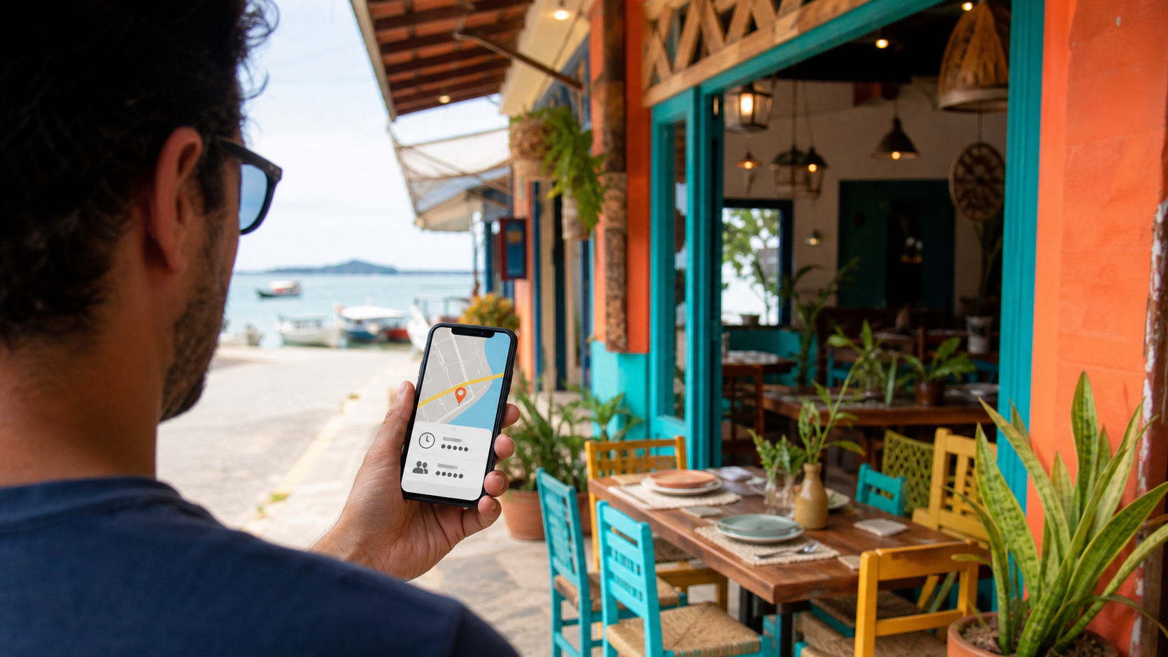 Restaurante em Itapoá sendo encontrado por moradores e visitantes antes da visita