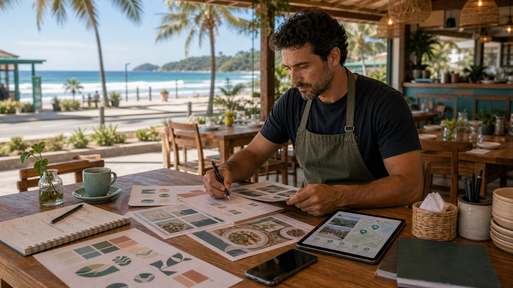 Restaurantes de Itapoá registrando marca antes da alta temporada