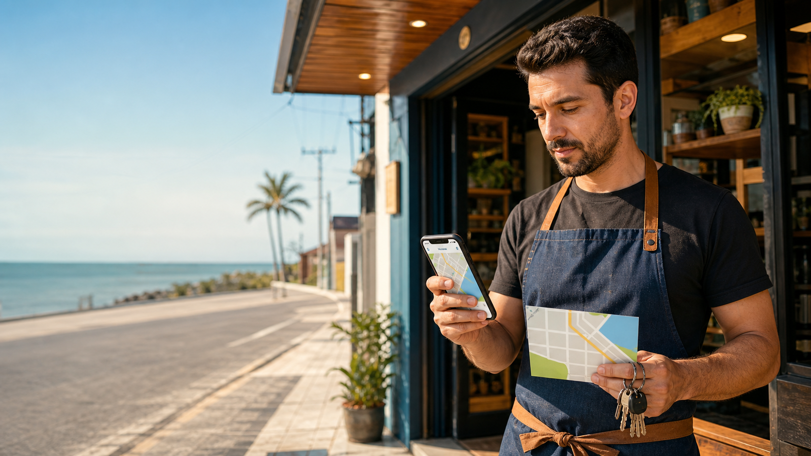 SEO local no Continental com negócio, endereço e informações de acesso atualizadas