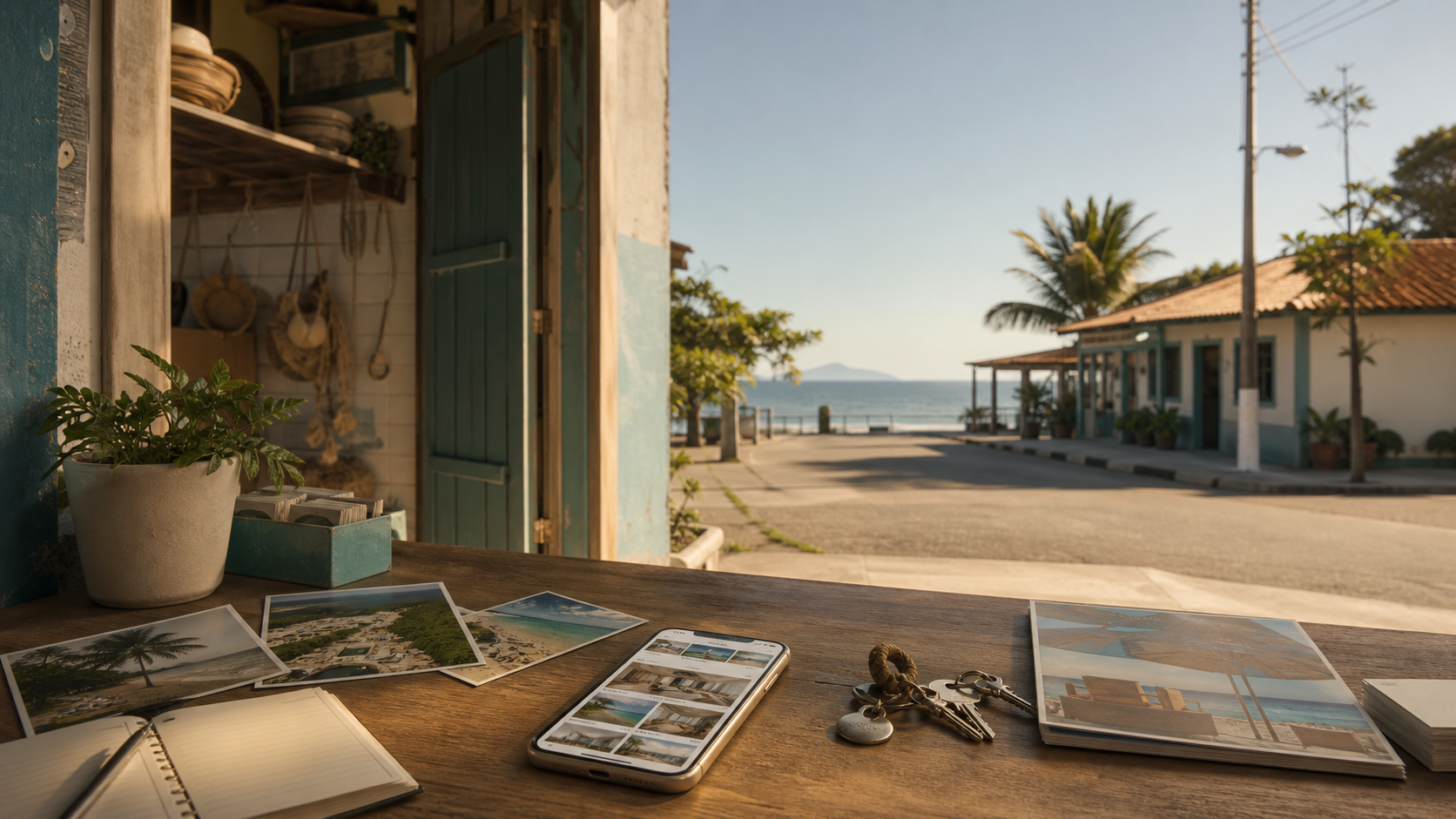 Site para o verão em Itapoá preparado para receber buscas de turistas