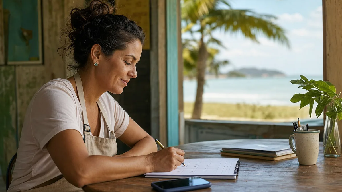 Dono de negócio em Itapoá avaliando prazo realista de resultados de marketing