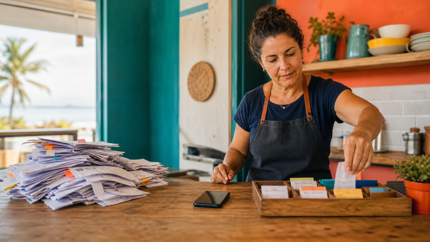 WhatsApp Business em Itapoá organizando etapas de pedido antes e depois do contato