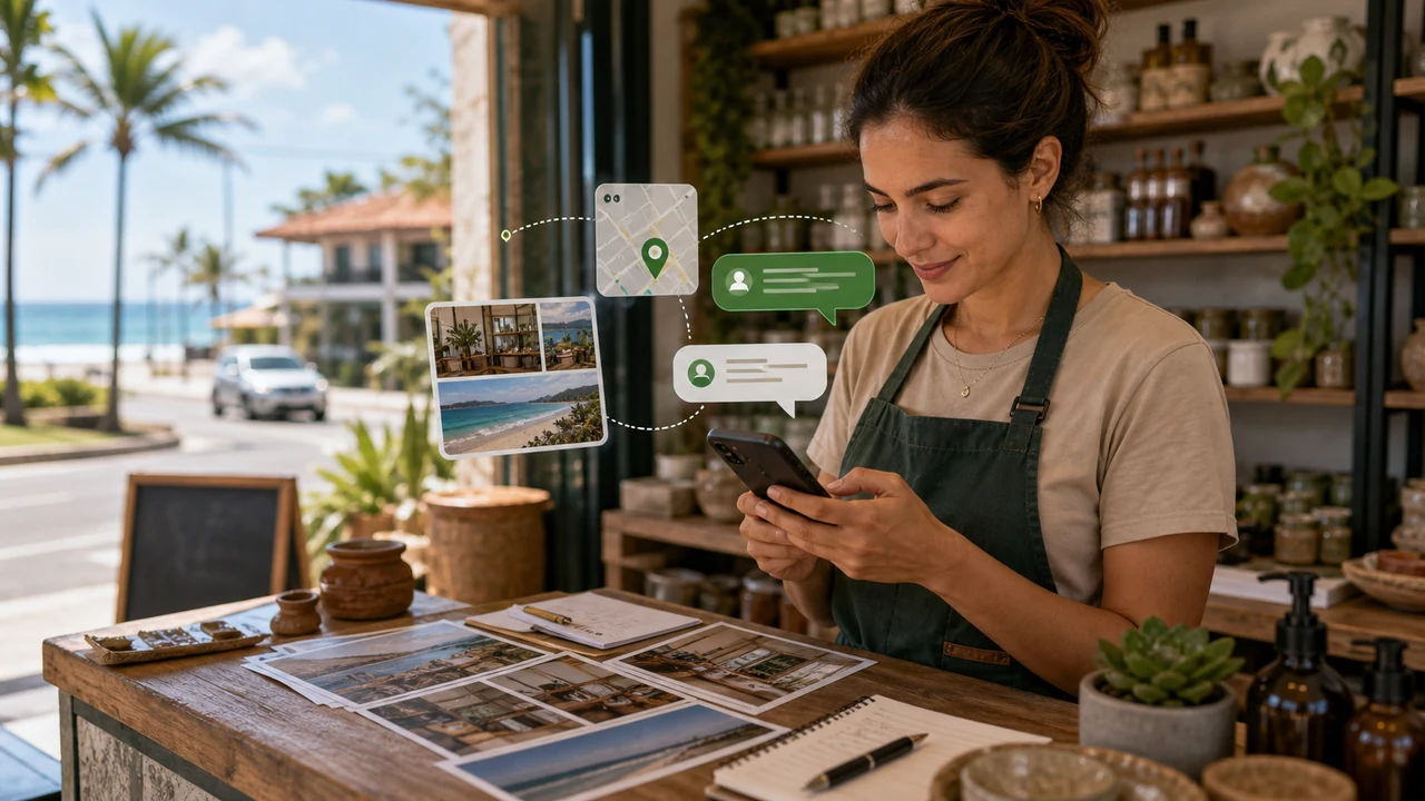 Ilustração complementar sobre WhatsApp para empresas de Itapoá